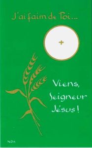 Image de communion et de profession de foi