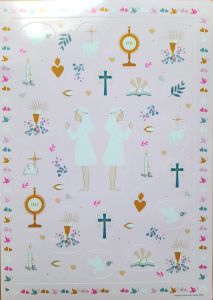 Stickers fête de la foi – Fille