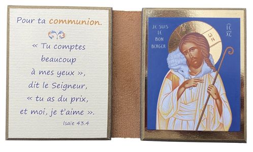 Diptyque icône Jésus Bon berger