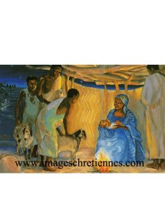 Noël la visite des bergers