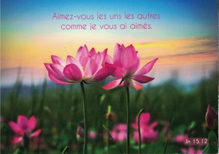 Aimez-vous les uns les autres… : Carte postale