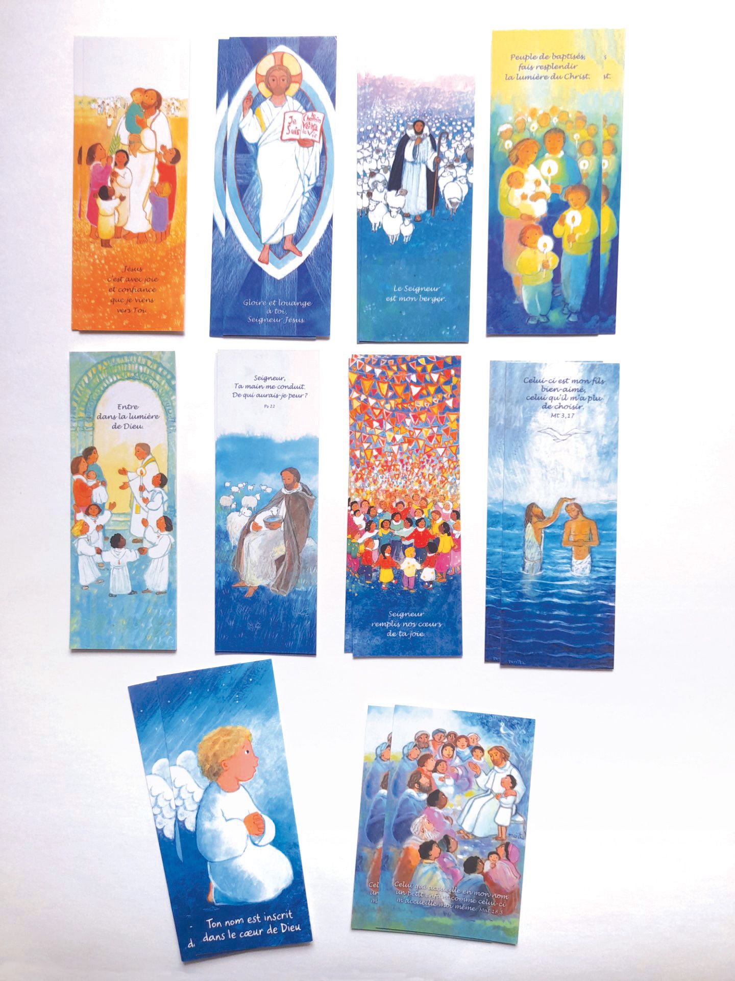 Lot d'images de baptême Maïte Roche