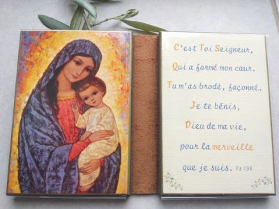 Diptyque Vierge de Lumière couleurs