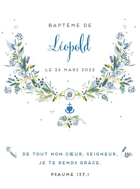 18 images souvenir personnalisées garçon