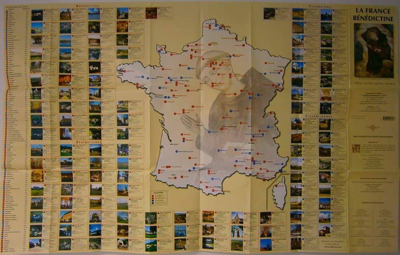 Poster la France Bénédictine
