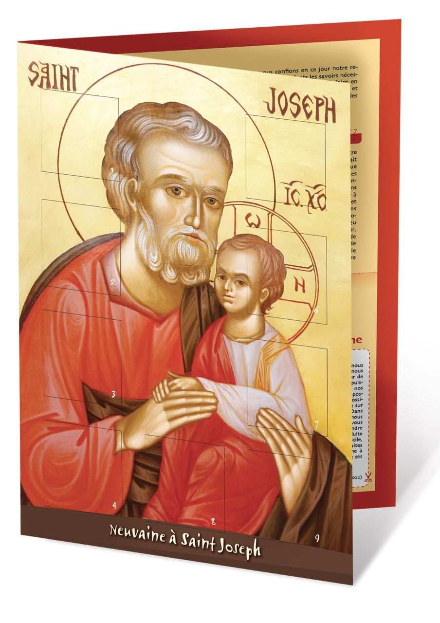 Calendrier de Neuvaine à Saint Joseph pour la famille