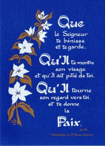 Prière de bénédiction