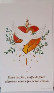 Image de baptême / confirmation  – Colombe du Saint Esprit