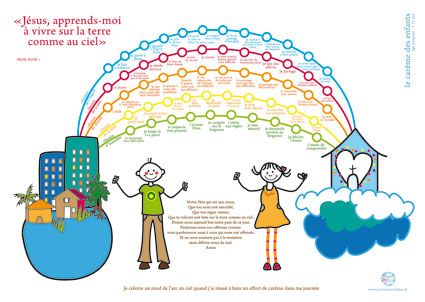 DIY - Arc en Ciel des efforts Carême 7-11 ans