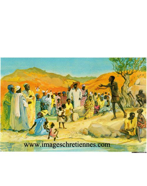 Jean le Baptiste au Jourdain