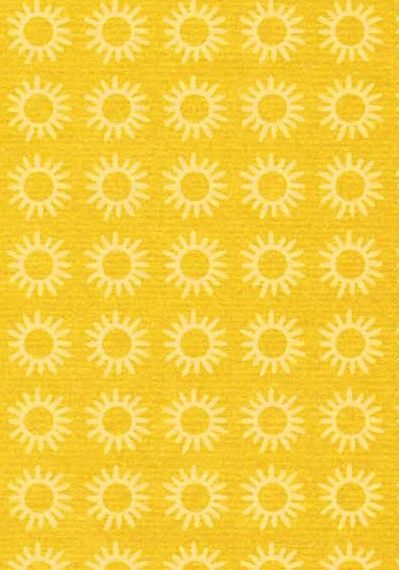 Papier cartonné soleil