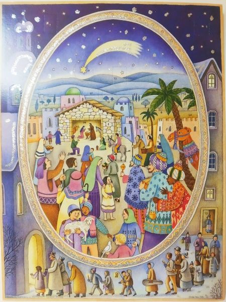 Calendrier de l'Avent A3 pour les 3-8 ans