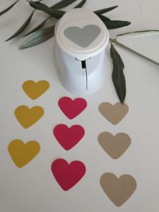 Perforatrice fantaisie motif coeur 3.81 cm