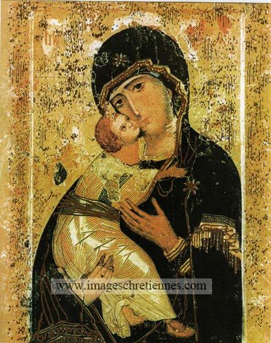 La Vierge de Vladimir 40 cm