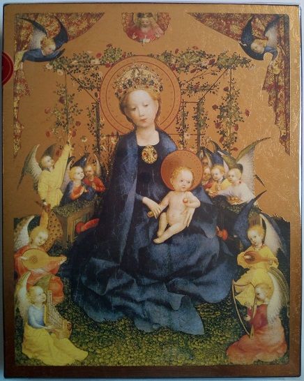 Icône Vierge à la treille aux roses