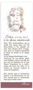 Signet : Prière à la Divine miséricorde