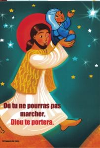 Carte à message de Moinette : encouragement