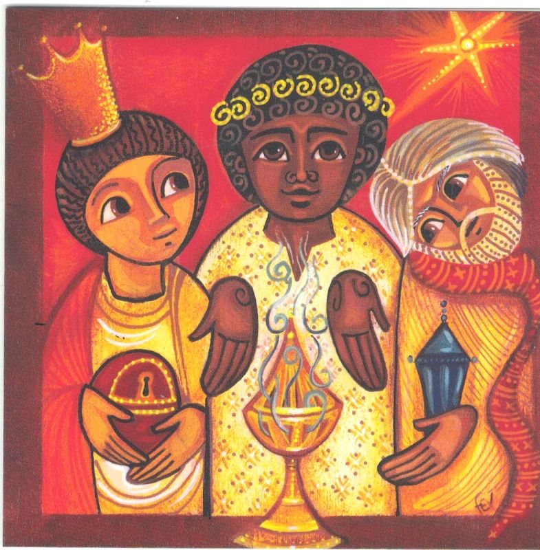 Carte double Les mages