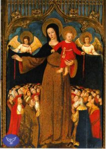 La vierge du Rosaire