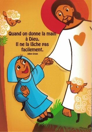 Carte à message de Moinette : encouragement