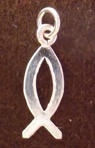 Petit Ichtus argent pour bracelet