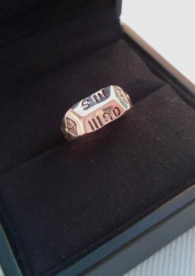 Anneau de Jeanne d'Arc - réplique en argent en 925 millièmes