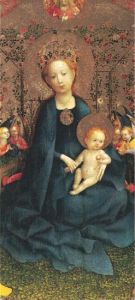 Signet La Vierge à la treille de roses