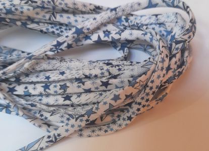 Cordon liberty bleu par 30 cm