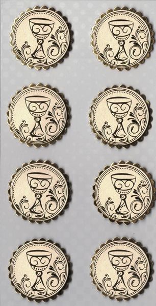 Stickers Communion N°U2 calice