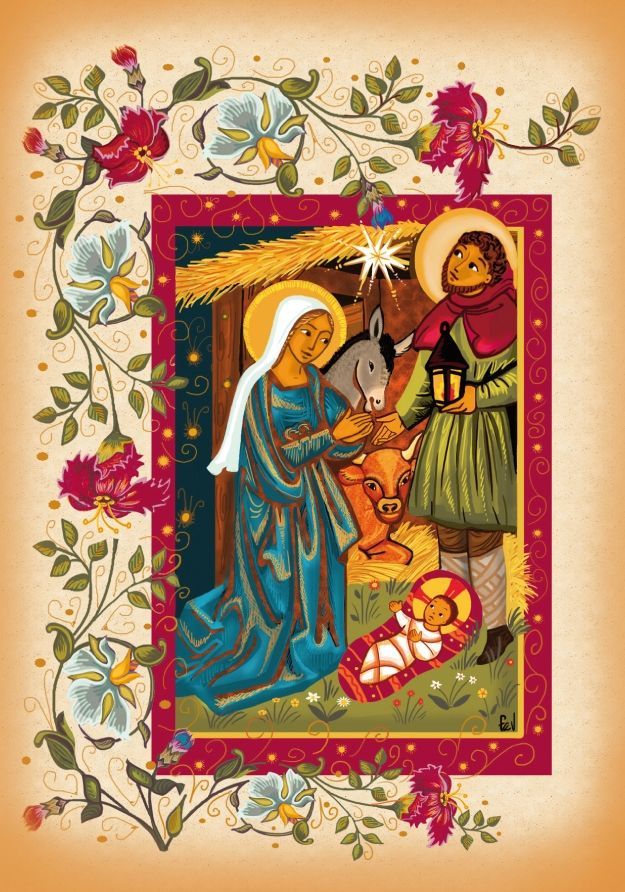 Carte de Joyeux Noël