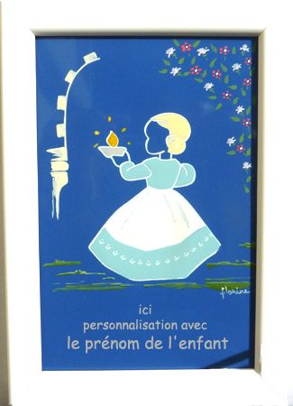 saint céramique encadrée N°028