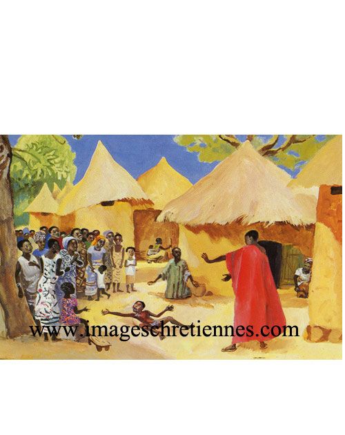 Jésus chasse les démons