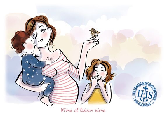 Carte conseil du pape François pour être heureux 1