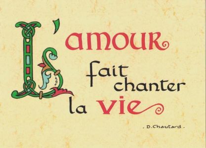 Carte de félicitations mariage