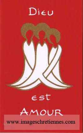Image de la Trinité - Dieu est Amour - Images de Profession de Foi