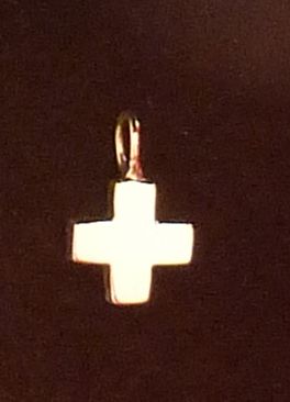 Croix haute argent modèle 2