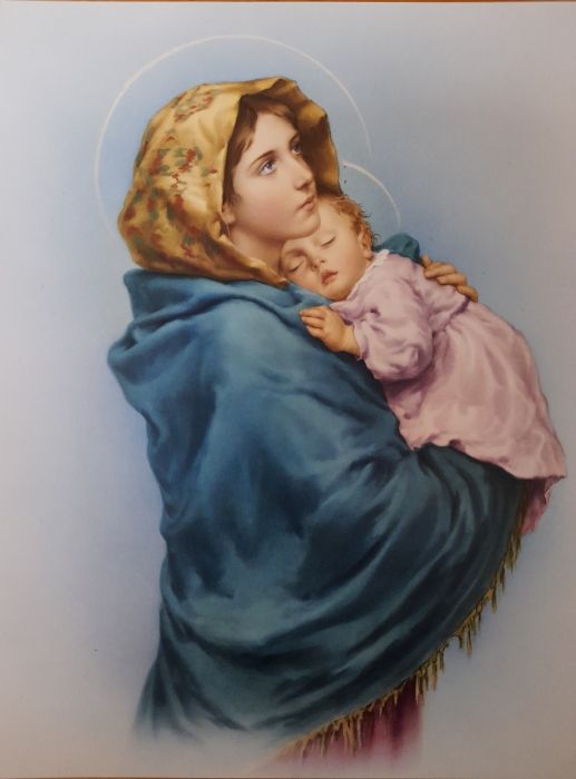 Jeune femme à l'enfant