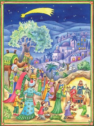 Calendrier de l'Avent A3 pour les 3-8 ans