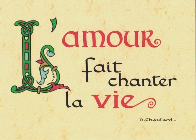 Carte de félicitations mariage