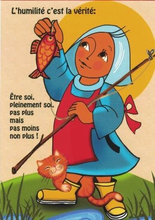 Carte à message de Moinette : Sagesse