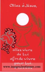 Image de Communion et de Profession de Foi