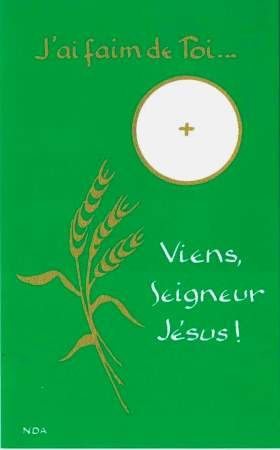 Image de communion et de profession de foi