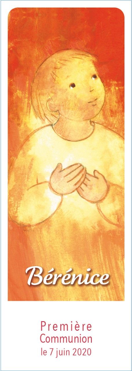 16 Signets de baptême / communion / profession de foi  personnalisés