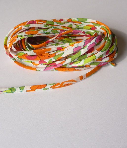 Cordon liberty Juillet par 30 cm