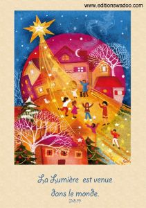 Carte de Joyeux Noël