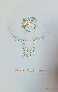 Image de baptême / confirmation  – Colombe du Saint Esprit