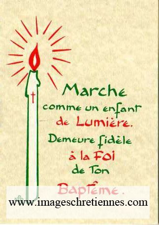 Image Baptême et Profession de Foi