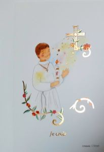 Image de profession de foi  – garçon