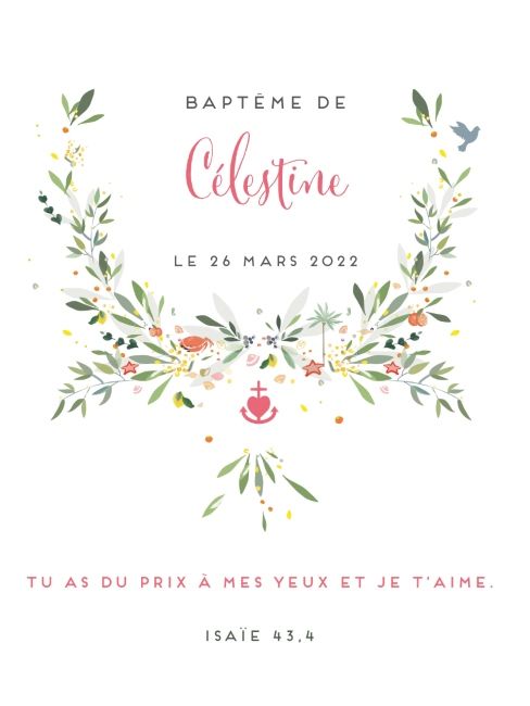 18 images souvenir personnalisées fille