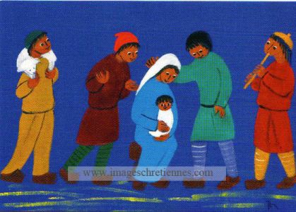 Carte de Joyeux Noël